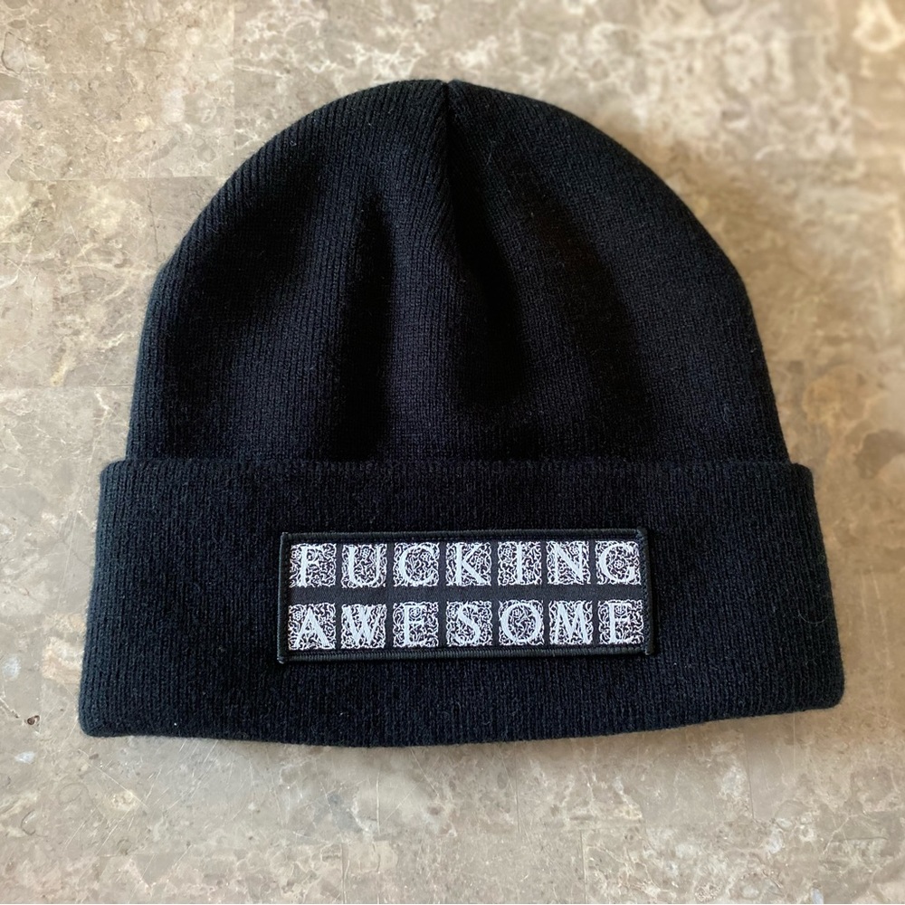 Fucking Awesome beanie